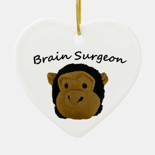 Brain Surgeon Keramisch Ornament (Voorkant)