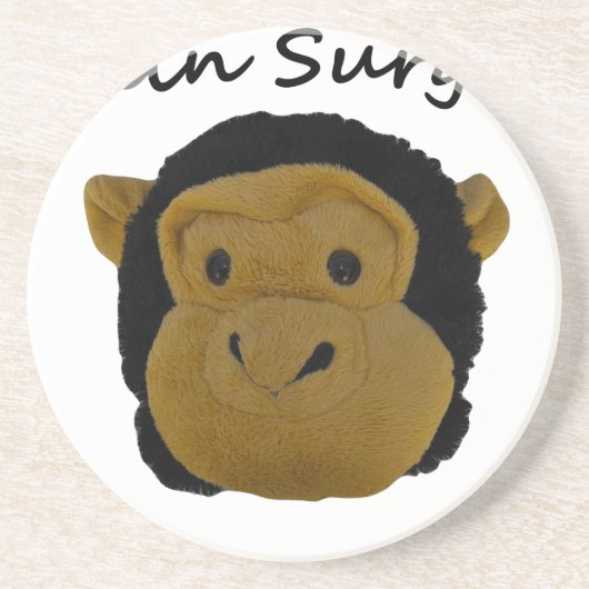 Brain Surgeon Zandsteen Onderzetter (Voorkant)