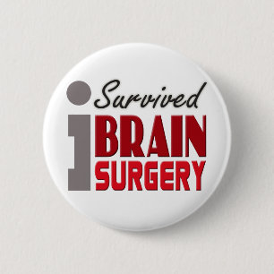 Brain Survivor Button