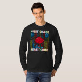 Brain Training First Grade Here I Come Back To Sch T-shirt (Voorkant volledig)