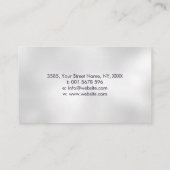 Brain Tree of life - Fluoriet en Pearl Visitekaartje (Achterkant)