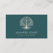 Brain Tree of life - Moeder van parels Visitekaartje (Voorkant)