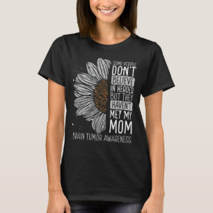 Brain Tumor Awareness Ribbon Mam Warrior T-shirt