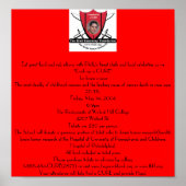 Brain Tumor Benefit Poster (Voorkant)