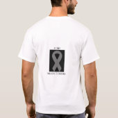 Brain Tumor Caregiver T-shirt (Achterkant)