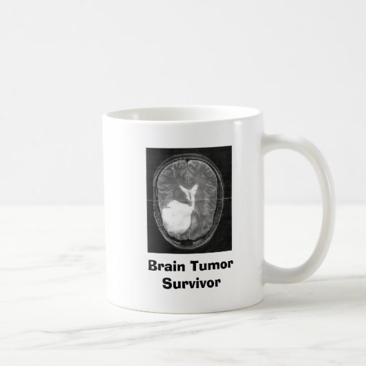 Brain Tumor Survivor Coffee Mok (Rechts)