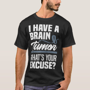 Brain Tumor wat is je ECUUS Brain Tumor Awarenes T-shirt