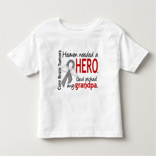 Brain Tumors Heaven Need a Hero Grandpa Kinder Shirts