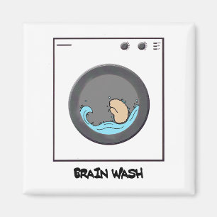 Brain Wash Magnet Magneet