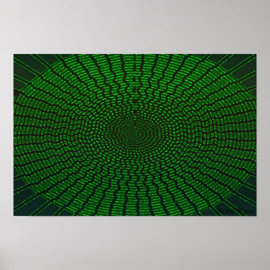 Brain Wave Poster (Voorkant)