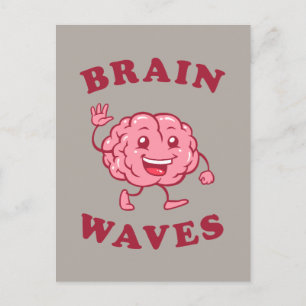 Brain Waves Briefkaart