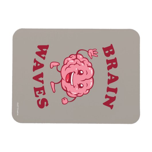 Brain Waves Magneet (Horizontaal)