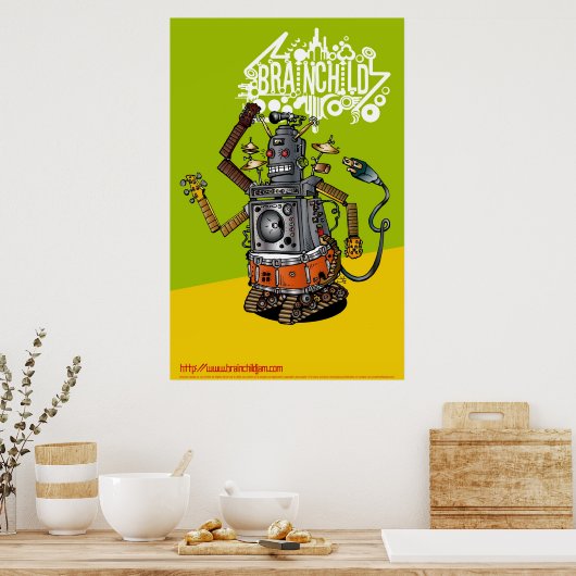 Brainchild Robot Poster (Keuken)