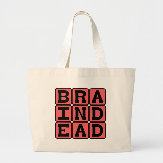 Braindead, niet veel boven grote tote bag (Voorkant)