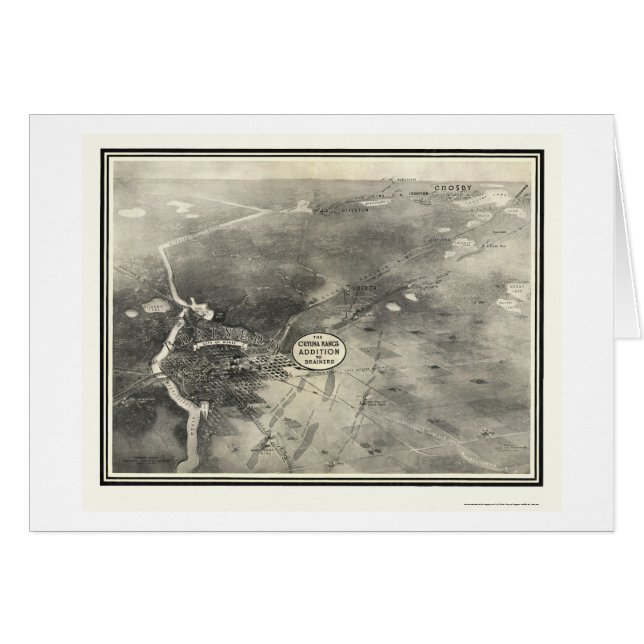 Brainerd, carte panoramique de manganèse - 1914 (Devant horizontal)