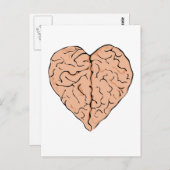 Brainheart Briefkaart (Voorkant / Achterkant)