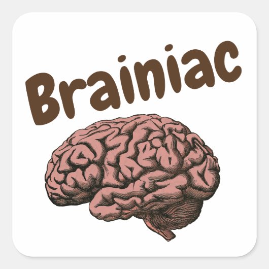 Brainiac Sticker (Voorkant)