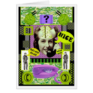 BRAINLADY CARD * NICE *