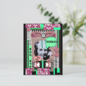 BRAINLADY : carte postale TOODLES (Debout devant)