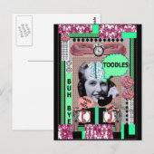 BRAINLADY : carte postale TOODLES (Devant / Derrière)