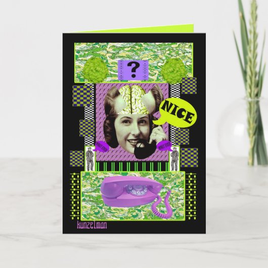 BRAINLADY WENSKAART KAART (Voorkant)