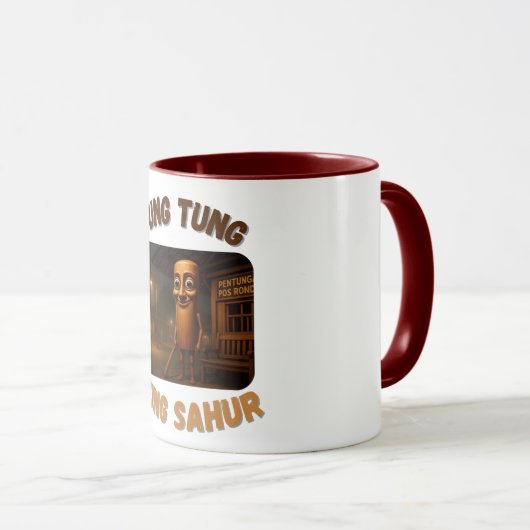BrainRots Tung Tung Tung Sahur  Mok (Voorkant rechts)
