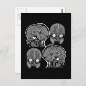 BRAINS! (MRI) BRIEFKAART (Voorkant / Achterkant)