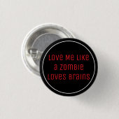 Brains Ronde Button 3,2 Cm (Voorkant /achterkant)