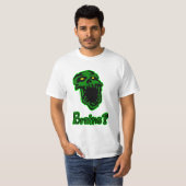 Brains Zombie T-shirt (Voorkant volledig)