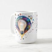 Brainstorm & Atteindre Mug | Alimentez votre créat (Devant gauche)