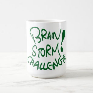 Brainstorm Pattern Coffee Mok