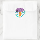 Brainstorm Ronde Sticker (Tas)