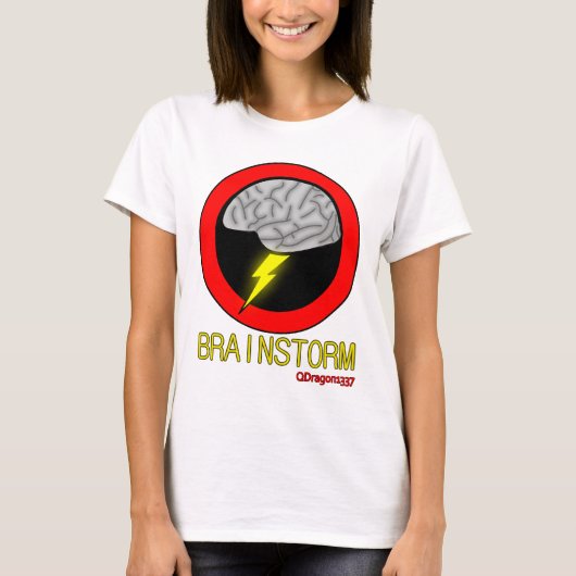 Brainstorm - Vrouwen zijn wit T-shirt (Voorkant)