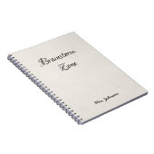 Brainstorm Zone Carnet blanc (Côté Droit)