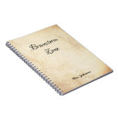 Brainstorm Zone Carnet rustique (Côté Droit)