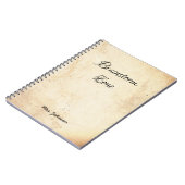 Brainstorm Zone Carnet rustique (Côté gauche)