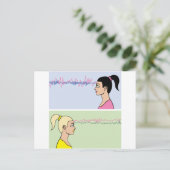 Brainwave Briefkaart (Staand voorkant)