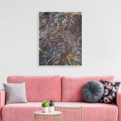 Brainwaves 2014 canvas afdruk (Insitu (Woonkamer))