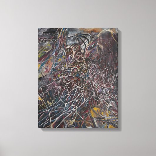 Brainwaves 2014 canvas afdruk (Voorkant)