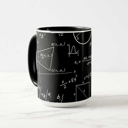 Brainy blackboard combo grote mok (Voorkant links)