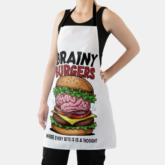 Brainy Burgers Schort (Insitu)