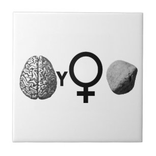 Brainy Girls Rock! Tegeltje