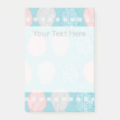 Brainy Pastel Pattern (Geweldige Pastel Brains) Post-it® Notes (Voorkant)