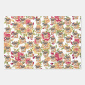 Brainy Squirrel Rustic Bloom Gift Wrap Inpakpapier Vel (Voorkant 3)