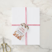 Braisé avec étiquette cadeau d'amour. cookies de N (Avec de la ficelle)