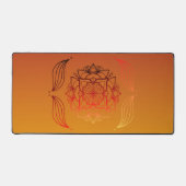 Braises Éthérées – Floral Rouge et Orange (Recto)