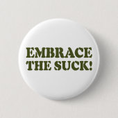 BRAK HET SUCK! RONDE BUTTON 5,7 CM (Voorkant)