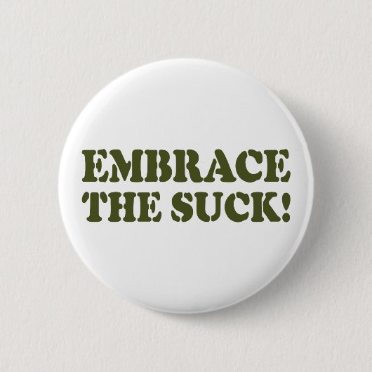 BRAK HET SUCK! RONDE BUTTON 5,7 CM (Voorkant)