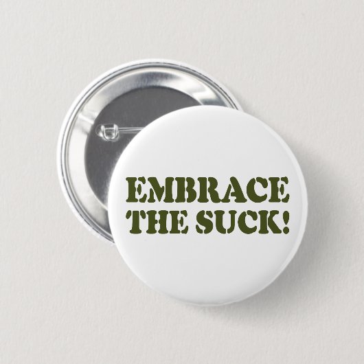 BRAK HET SUCK! RONDE BUTTON 5,7 CM (Voorkant /achterkant)