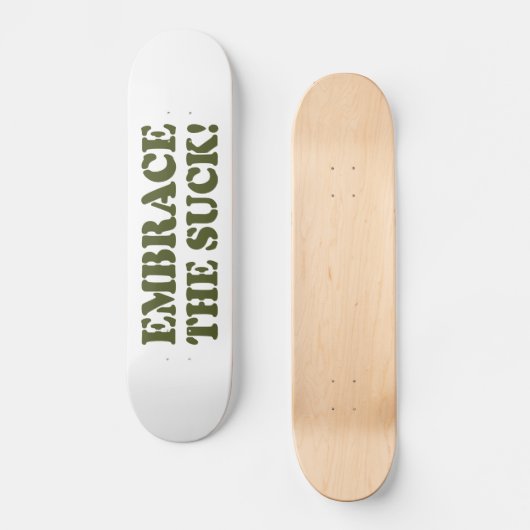 BRAK HET SUCK! SKATEBOARD (Voorkant)